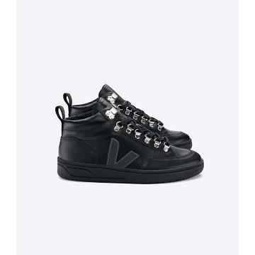 Dámské Vysoké Veja RORAIMA LEATHER Černé | CZ 361HAP